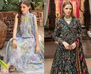 Why do women wear colorful Pakistani dresses in spring