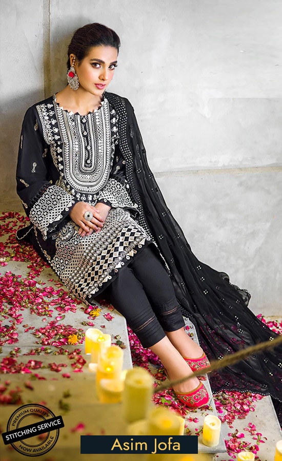 Embroidered Lawn - Ajck 02