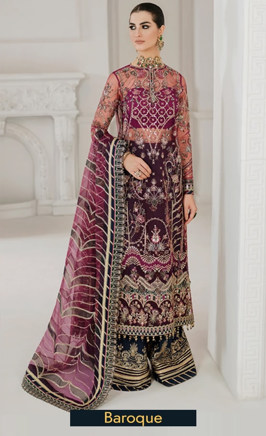 Embroidered Net- Ch1003