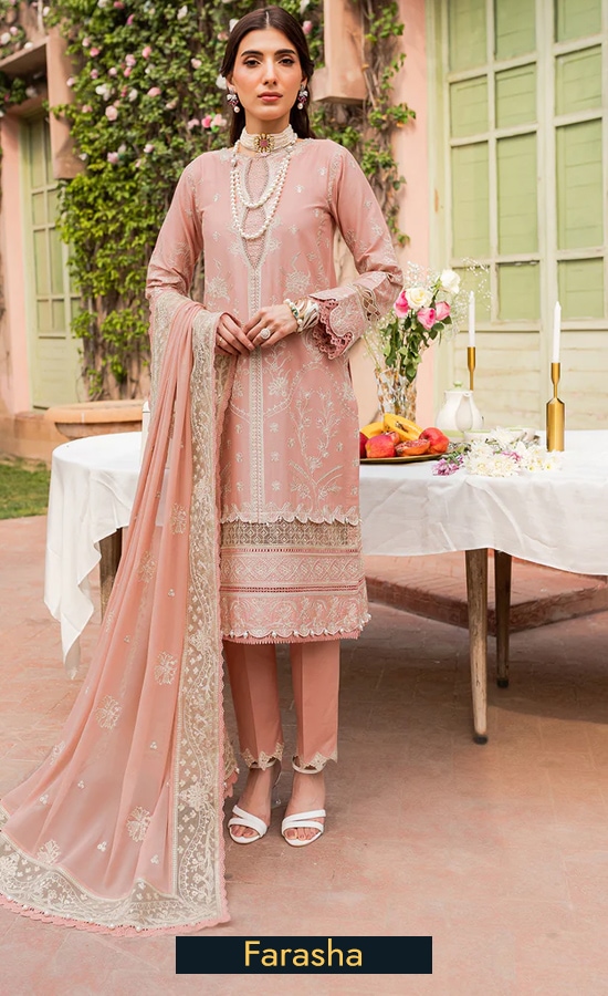 Embroidered Lawn - Muskan 03
