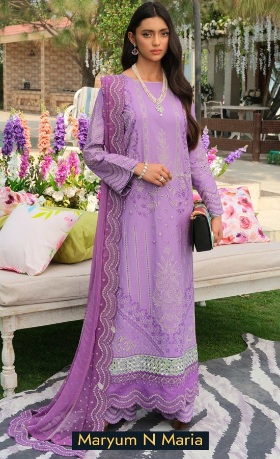 Embroidered Lawn - Isabel