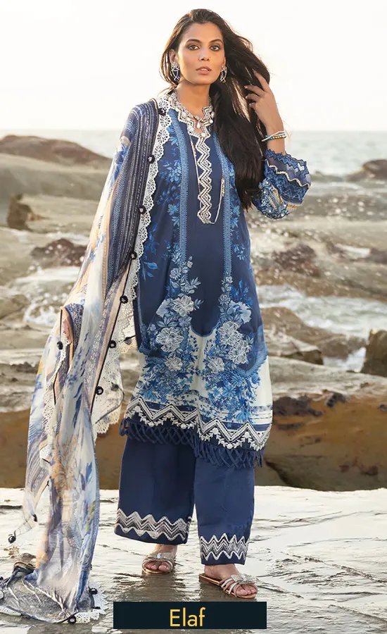 Embroidered Printed Lawn - Esc 04b Melody