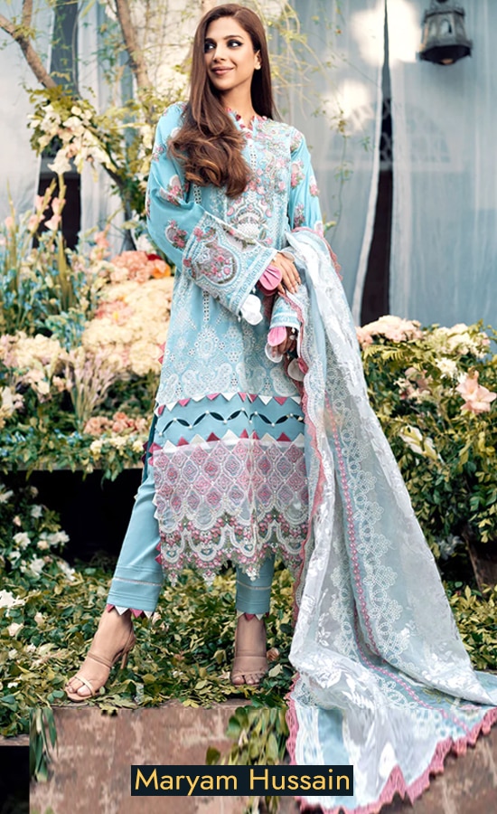 Embroidered Lawn - Crystal 02