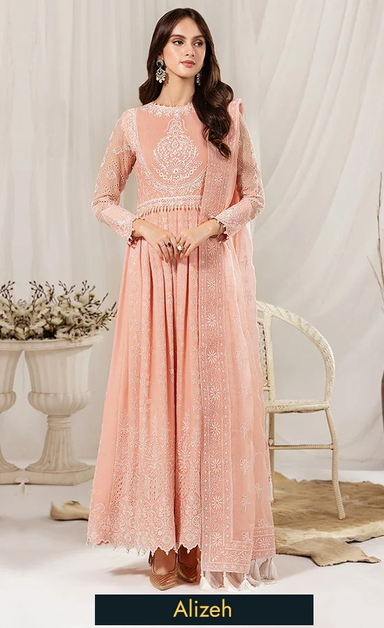 Alizeh Embroidered Chiffon Dhaagay V03 1