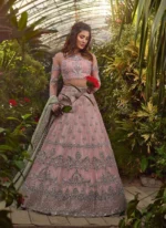 Baraat Pink Lehenga Choli (1)
