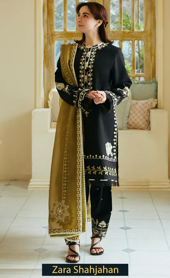 Embroidered Lawn - Arzoo 1B