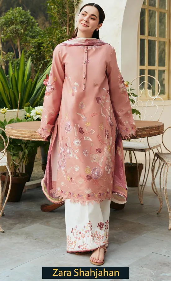 Embroidered Lawn - Jabeen 6A