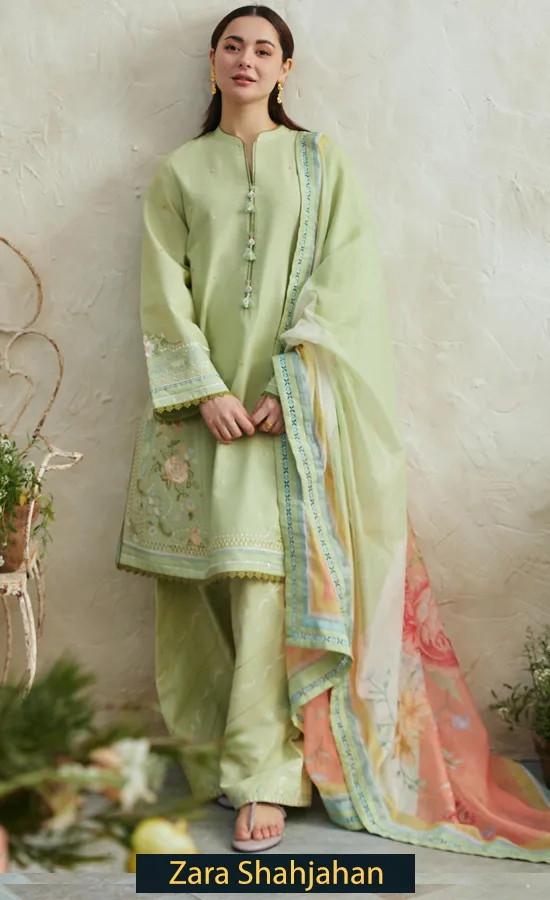 Embroidered Lawn - Layla 5B