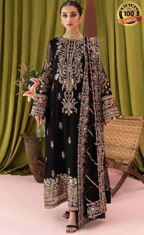 Black and Gold Colour Saree For Wedding Guestsss c (2) Black and Gold Colour Saree For Wedding Guestsss c (2)