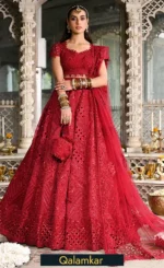 Red Colour Lehenga Choli For Wedding Guests