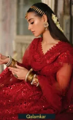 Red Colour Lehenga Choli For Wedding Guests