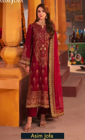 Embroidered Twisted Silk - AJKK-19