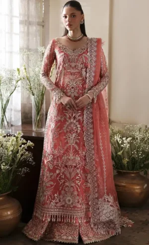 Pink Colour Anarkali Dress For Wedding Guestsss (2)