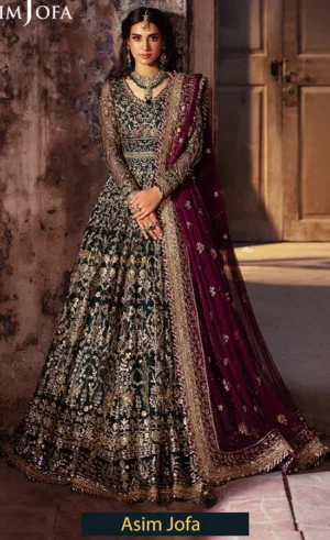 Embroidered Net - AJKB-02