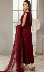 Maroon Anarkali Suit​ For Wedding Guestsssss (2)