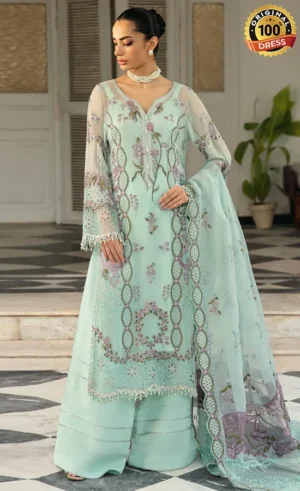 Embroidered Chiffon - Q-102