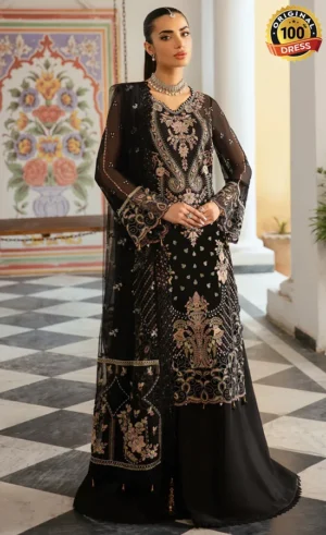 Embroidered Chiffon - Q-106