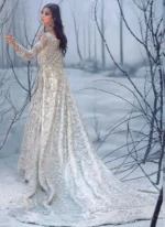 grey nikkah dress Nikah Wear