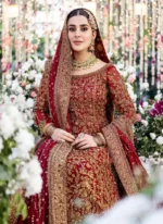 Maroon Bridal Farshi Lehenga
