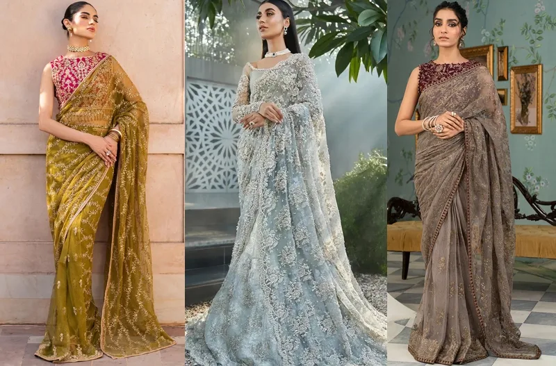 Plus Size Saree