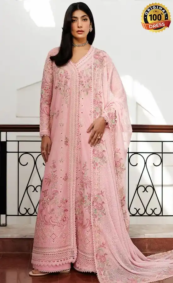 Embroidered Lawn Fiona Dress (3)