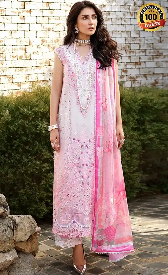 Mushq PK Embroidered Lawn Silent Dreamer Dress (4) Mushq PK Embroidered Lawn Silent Dreamer Dress