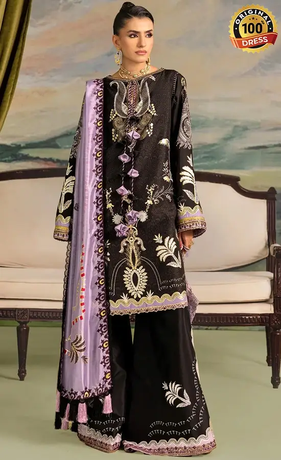 Aik Atelier Embroidered Organza LADY LOOK 06 Dress (2)