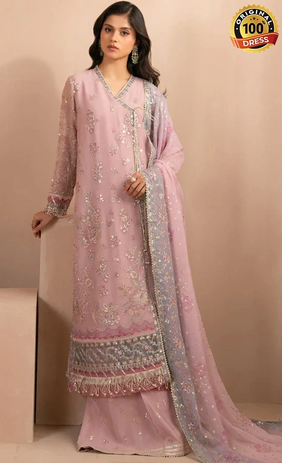 Embroidered Rawsilk Farida Dress (4) Embroidered Rawsilk Farida Dress (1)