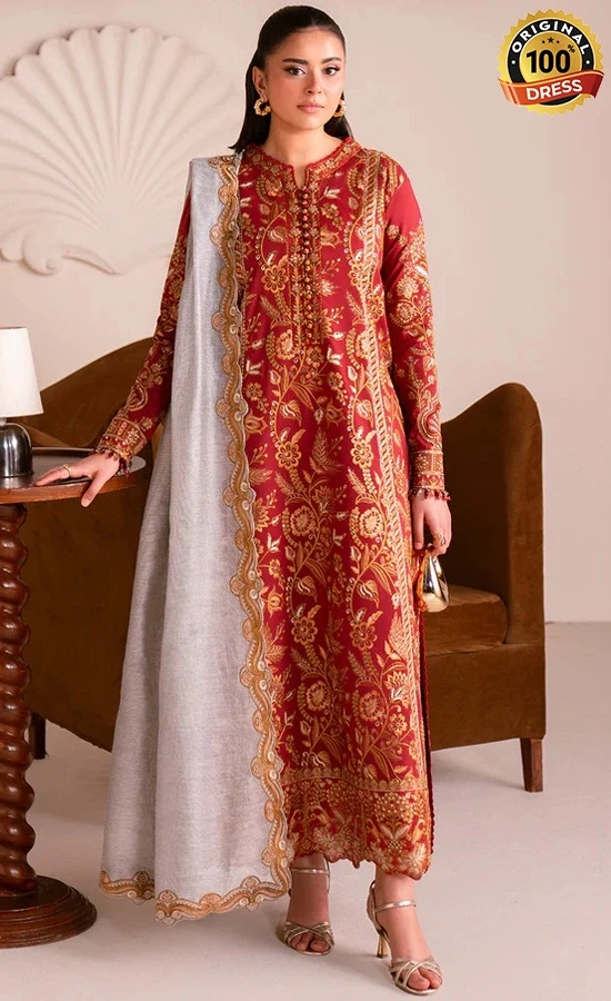 Maryum N Maria Embroidered Lawn Colette Dress (4)